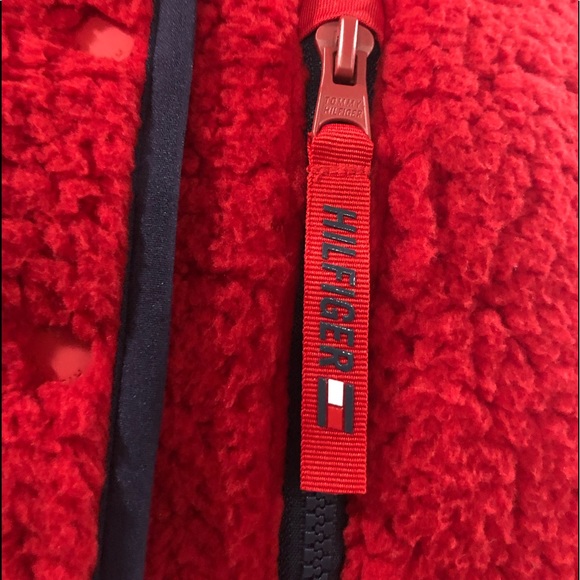 🎉HP X 2 🎉 ❤️‍🔥Tommy Hilfiger Sport❤️‍🔥Teddy Bear Style Pullover ❤️‍🔥 - Picture 13 of 14